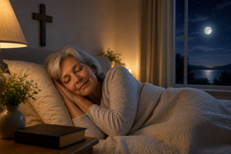 Find Peaceful Sleep After 50: How Trusting God at Night Can Ease Your Anxieties