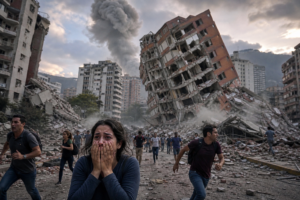 Back-to-back powerful earthquakes hit Venezuela, collapsing buildings in Caracas