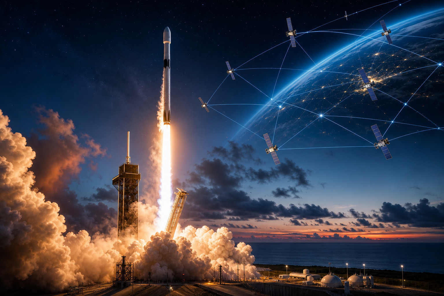 West Coast Falcon 9 launch continues expansion of SpaceX’s Starlink network – Spaceflight Now