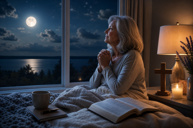 Find Peace in the Night: 5 Faith-Based Strategies for Christians Over 50 to Overcome Worry and Embrace Rest