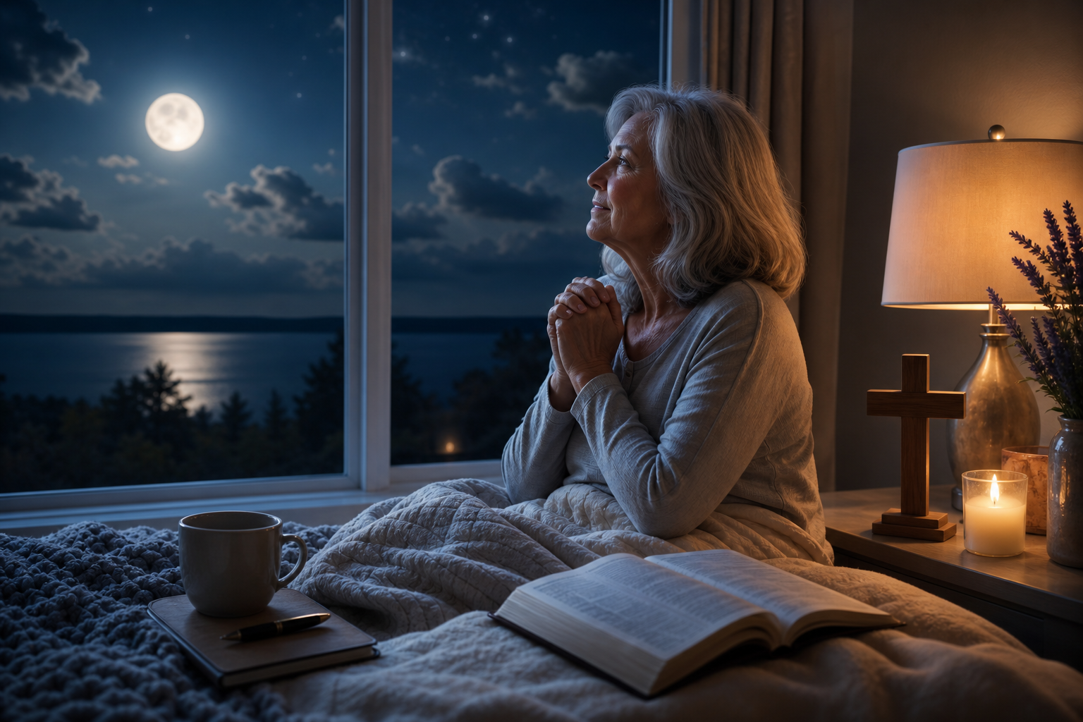 Find Peace in the Night: 5 Faith-Based Strategies for Christians Over 50 to Overcome Worry and Embrace Rest