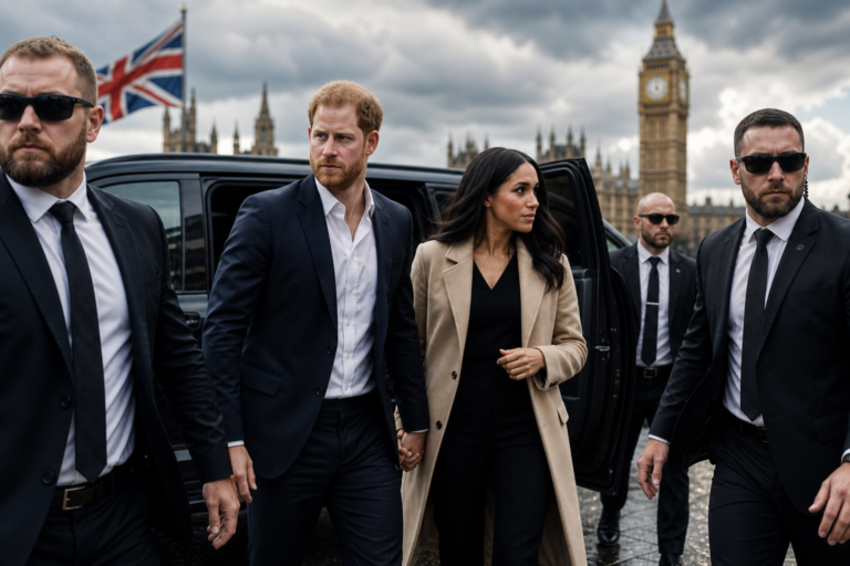 Prince Harry, Meghan Markle, bringing own security to the UK