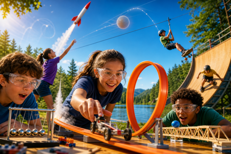 This NH summer camp aims to make Newton’s laws, physics, and engineering fun