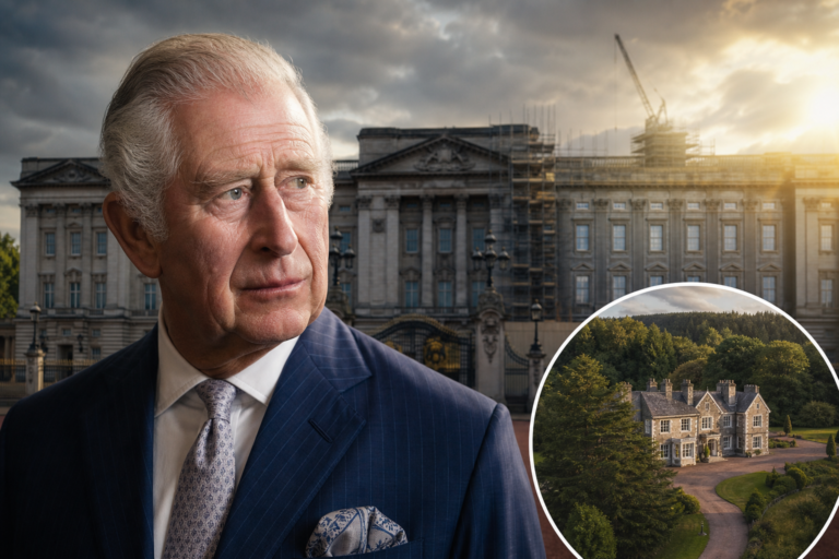 King Charles III will not live at Buckingham Palace after refurbishment : NPR