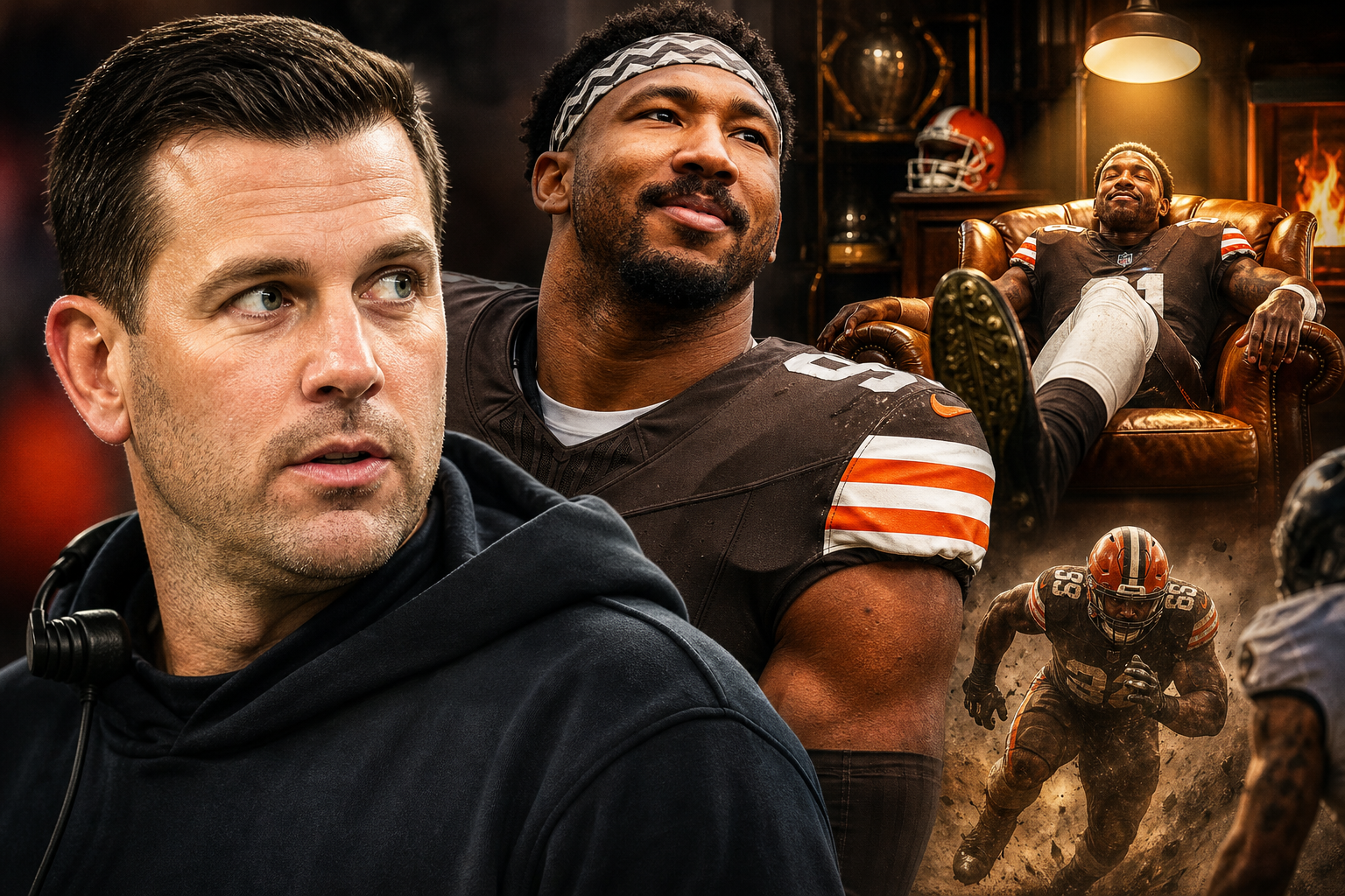 Chris Shula: We're going to put Myles Garrett in his comfort zone