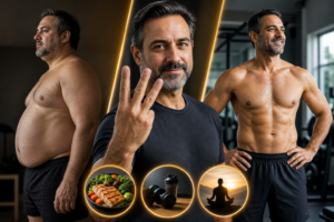 46-year-old fitness coach lost 25 kg in 24 weeks without crash diets or starving; shares 3 simple rules he followed
