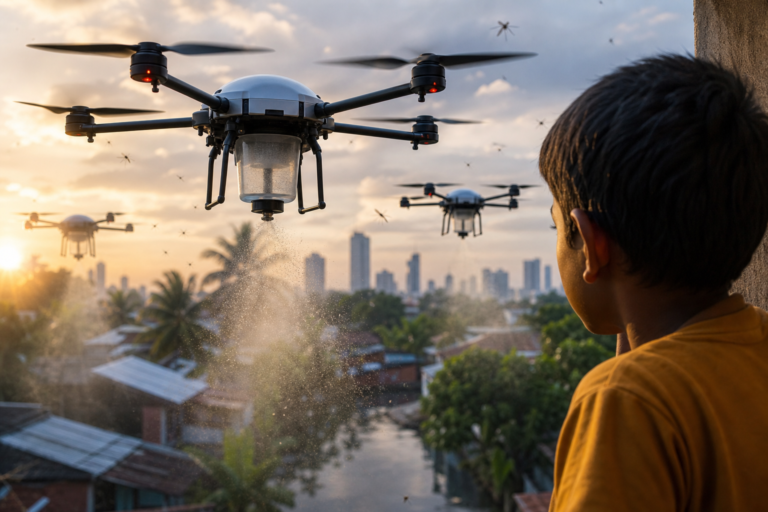 Drones Used to Fight Mosquitoes as Dengue Fever Surges in Sri Lanka – The New York Times