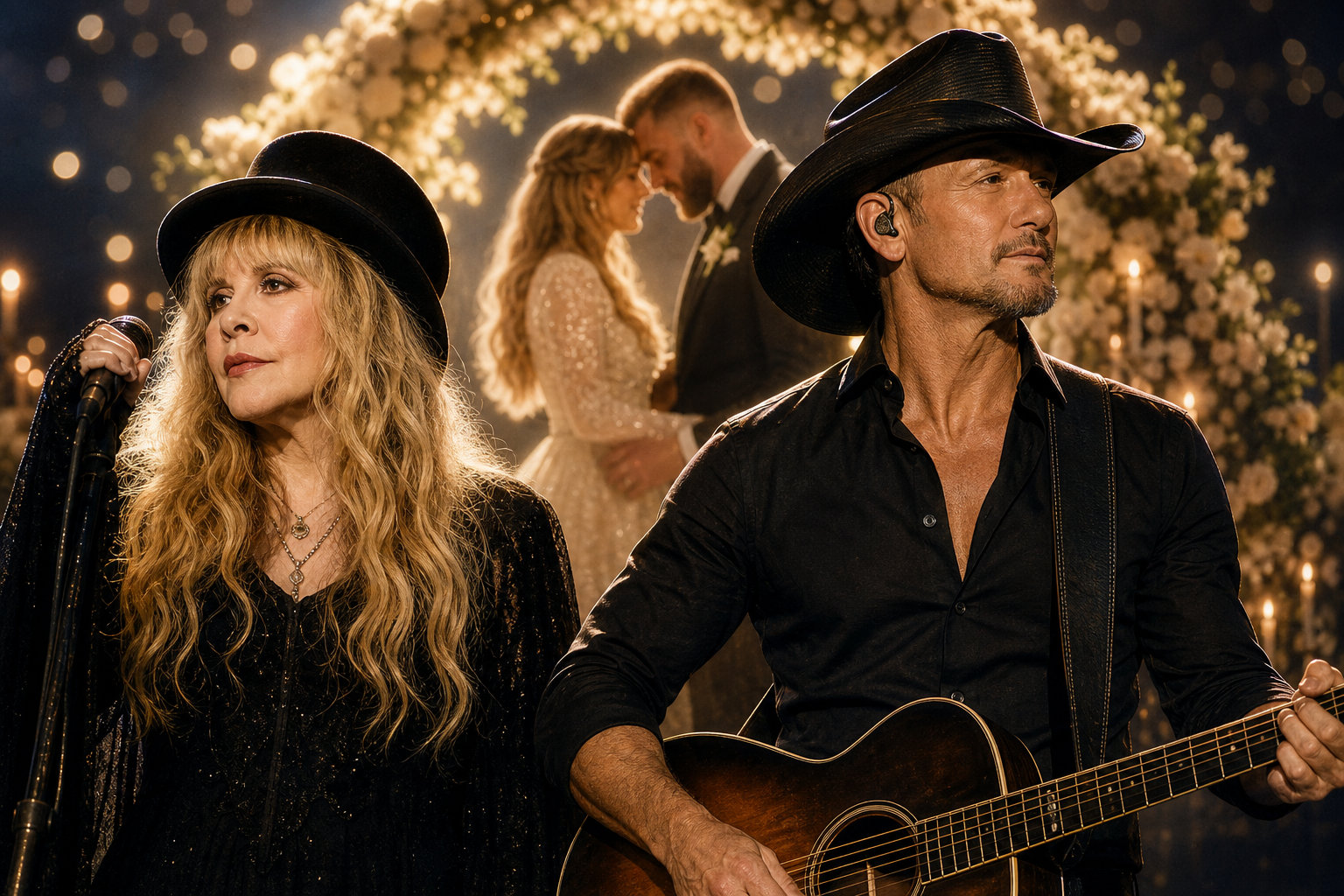 Stevie Nicks and Tim McGraw to perform at Taylor Swift and Travis Kelce’s wedding: report