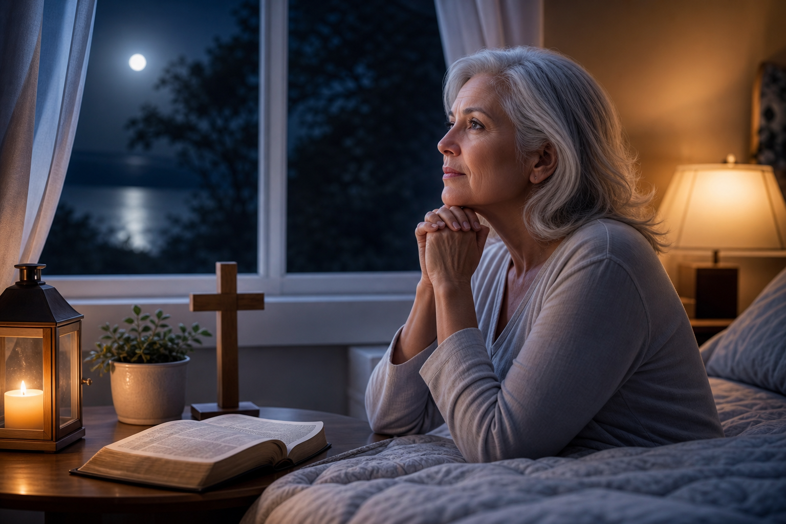 Uncovering Peace: A Christian's Guide to Overcoming Nighttime Anxiety at 50 and Beyond