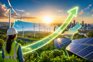 US renewable boom passes key milestone in April