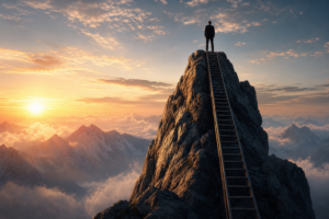 Climbing Higher: A Devotional Journey to Uncrowded Success