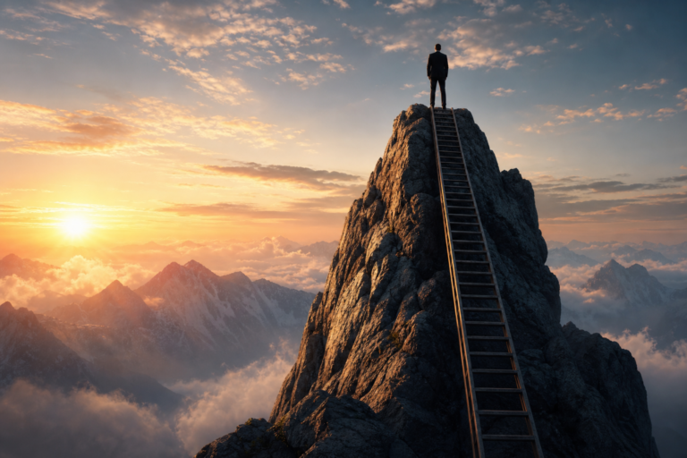 Climbing Higher: A Devotional Journey to Uncrowded Success