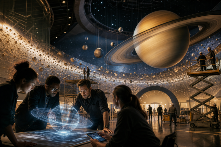 How a team of engineers a built the most spectacular museum exhibit in the solar system – Fast Company