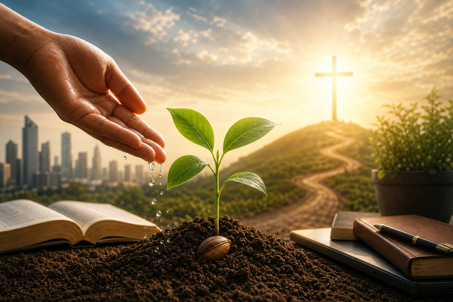Seeds of Purpose: Cultivating Professional Growth through Faith