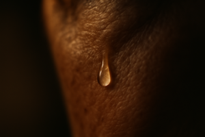 A single tear — Jesus wept, solidarity before the miracle, John 11:35