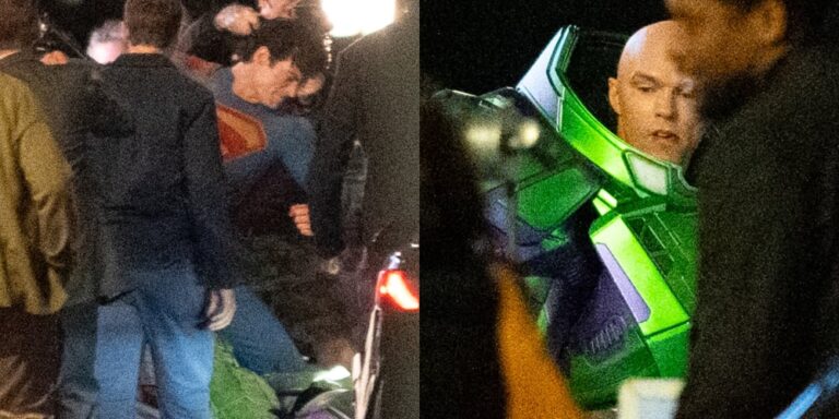 David Corenswet & Nicholas Hoult on ‘Man of Tomorrow’ Set: Superman Battles Lex Luthor in His Warsuit in New Set Photos – Just Jared – Celebrity News and Gossip