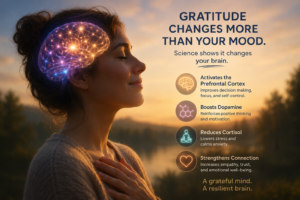 Gratitude Rewires Your Brain to Fight Anxiety