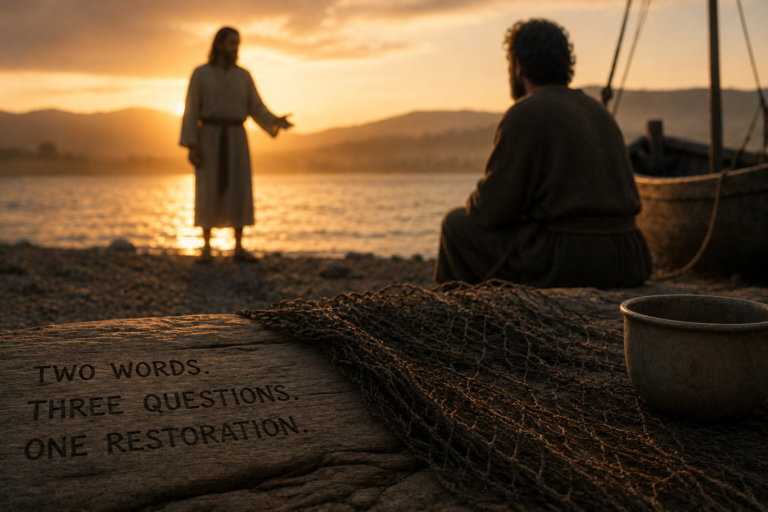 What Did Jesus Actually Ask Peter Three Times? The Greek Reveals Two Different Words — And the Difference Changes Everything