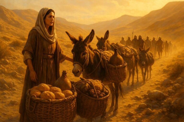 Abigail Stopped a Massacre With Bread, Wine, and a Speech
