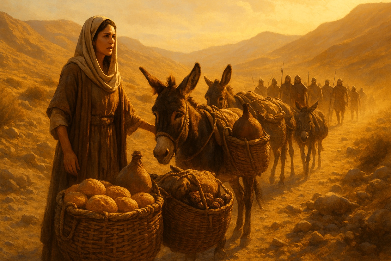 Abigail Stopped a Massacre With Bread, Wine, and a Speech
