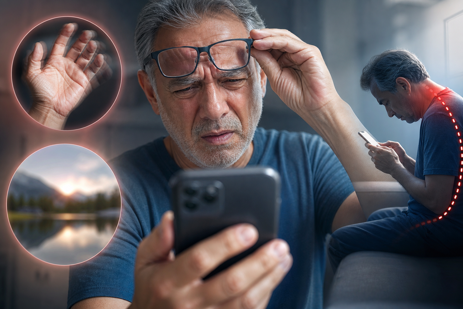 Weak hands and blurry vision: Are you getting a 'phone body'?