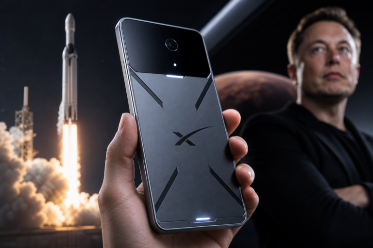SpaceX has an AI device prototype, and it sure sounds phone-ish