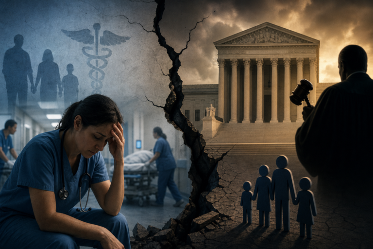 US healthcare is struggling. A Supreme Court ruling could make things worse : NPR