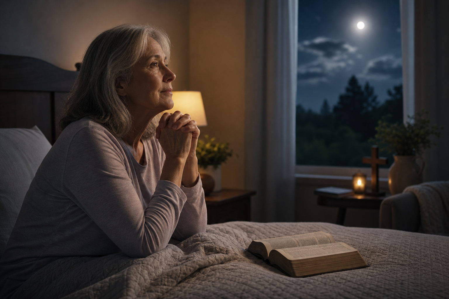 Find Peace in the Dark: 5 Faith-Based Strategies for Christians Over 50 Battling Nighttime Anxiety