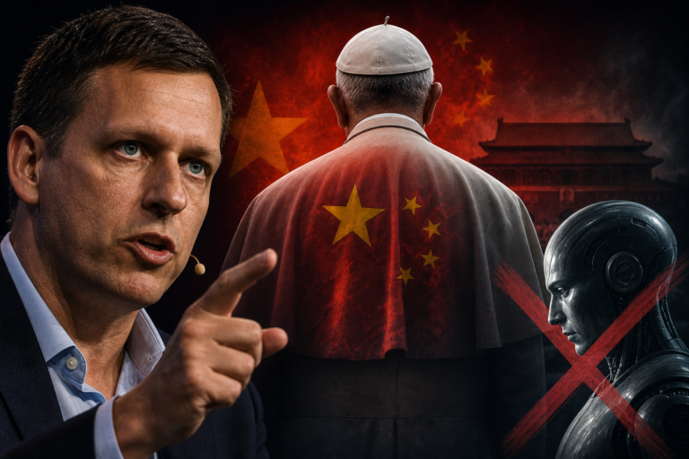 Peter Thiel: The pope is ‘working for the Chinese Communists’ by criticizing AI