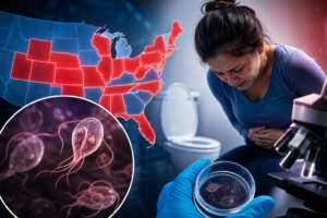 CDC investigates parasite that’s caused cases of ‘explosive’ diarrhea in 18 US states | US healthcare