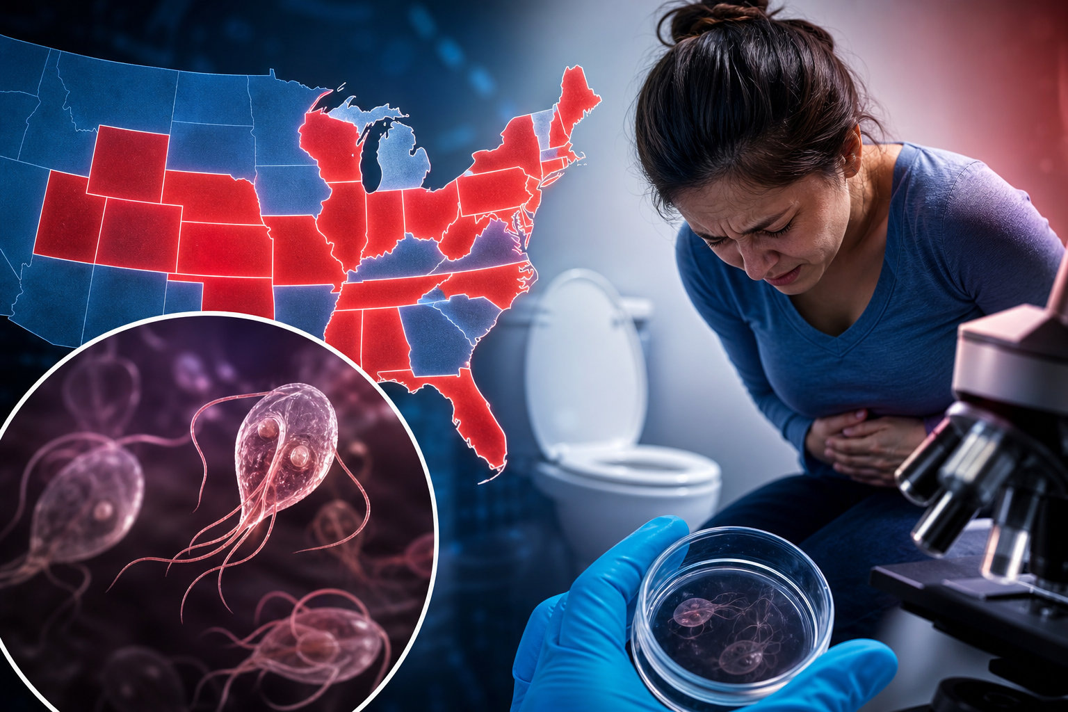 CDC investigates parasite that’s caused cases of ‘explosive’ diarrhea in 18 US states | US healthcare
