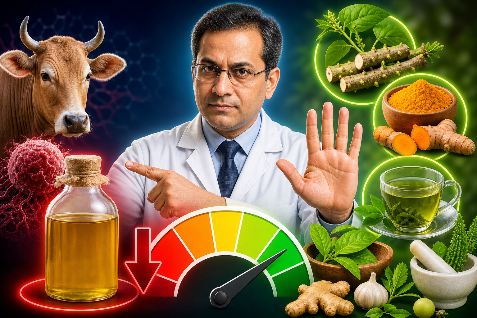 Oncologist gives cow urine 'minus 10' for cancer, rates Giloy, turmeric, green tea and other popular remedies