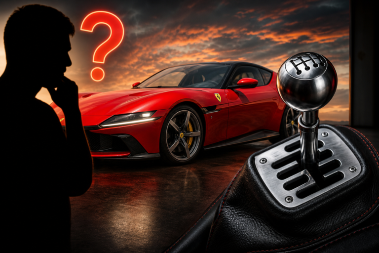 Does The Ferrari 12Cilindri Have A Manual?