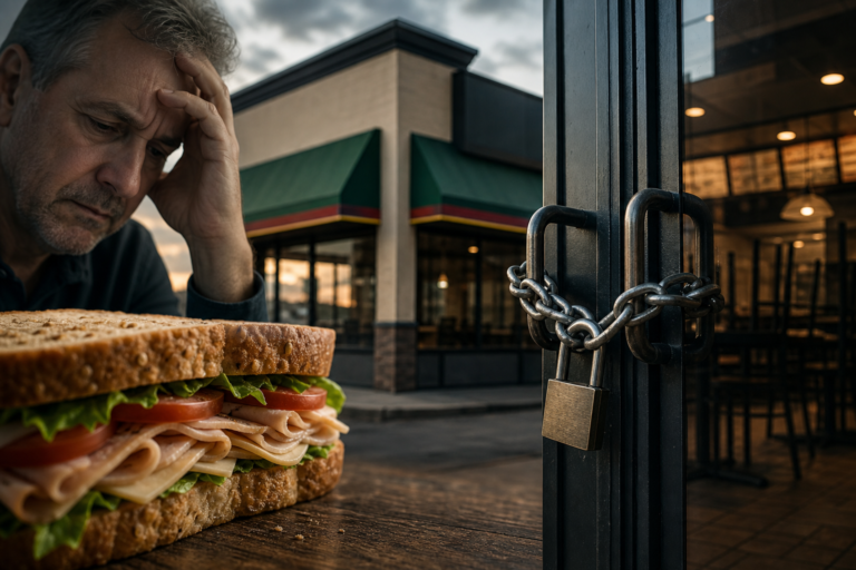 55-year-old sandwich chain closes restaurants with no notice – thestreet.com