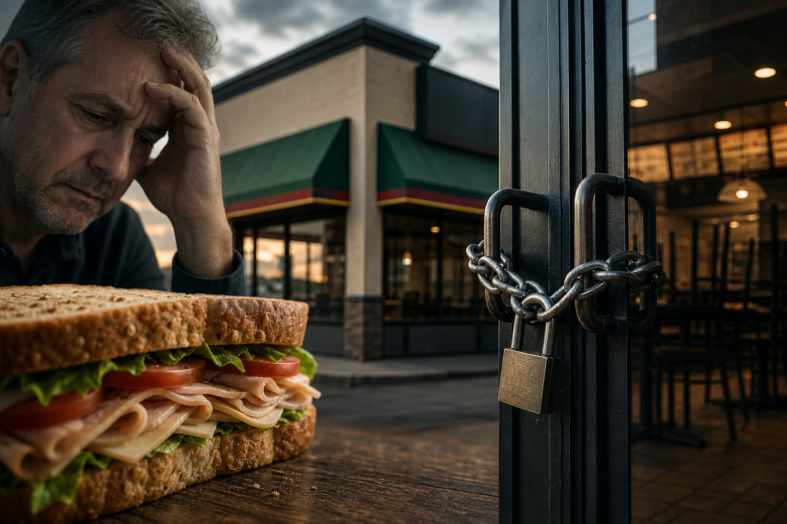 55-year-old sandwich chain closes restaurants with no notice - thestreet.com