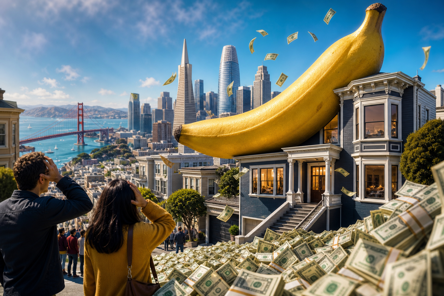 ‘Absolutely bananas’: San Francisco homes sell for $1m above asking price amid AI boom | San Francisco
