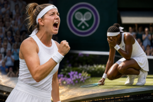 Muchova into Wimbledon final after nailbiting tie-break defeat of Coco Gauff | Wimbledon 2026