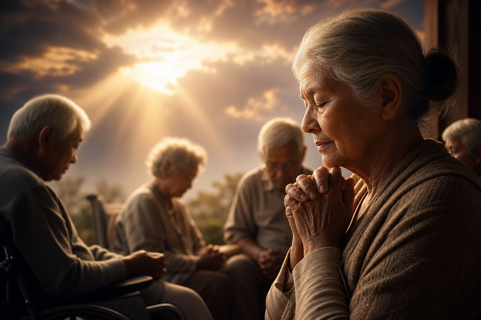 Embracing Grace: A Prayer for the Elderly and Aging