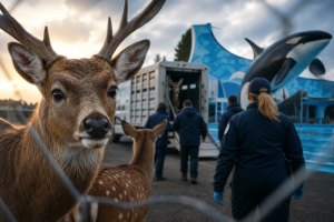 What’s happening to deer at Marineland? Questions swirl as CFIA probes animal removal