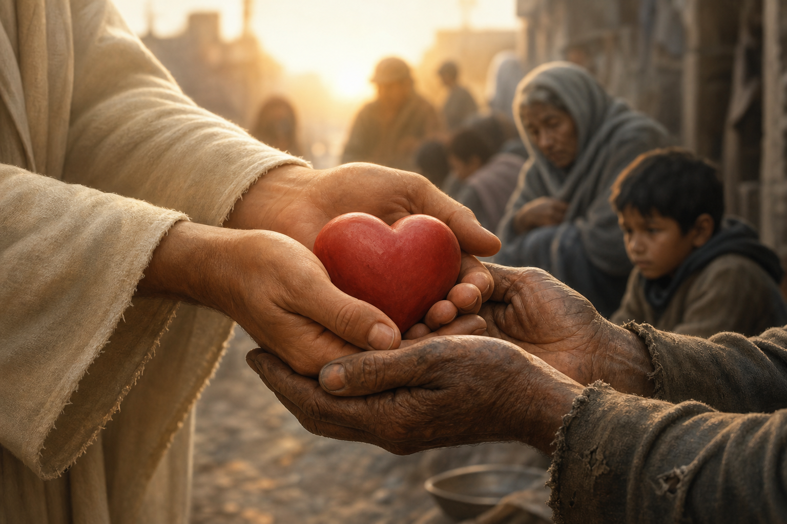 Hands of Hope: Embracing the Heart of the Poor