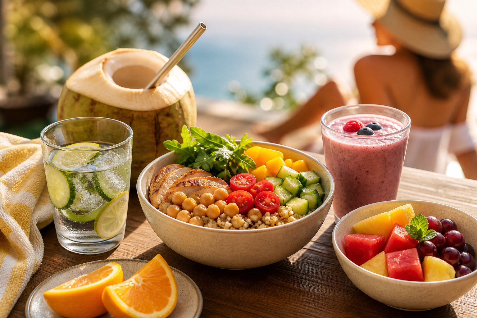 What to Eat and Drink After a Long Day in the Sun, According to Dietitians - EatingWell