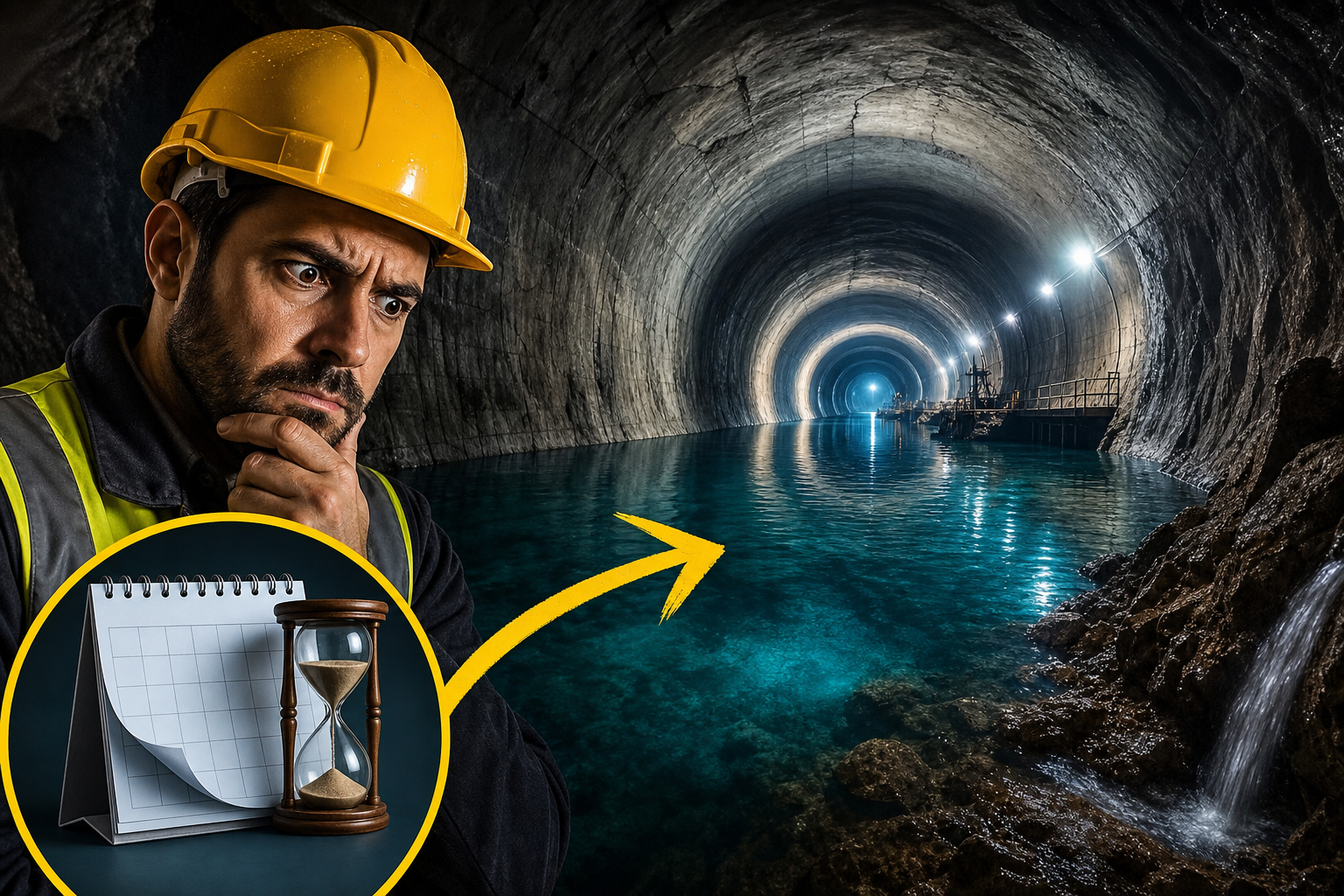 Deep Tunnel reservoir will take at least a month to drain