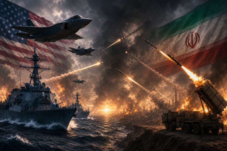 US and Iran begin new exchange of fire