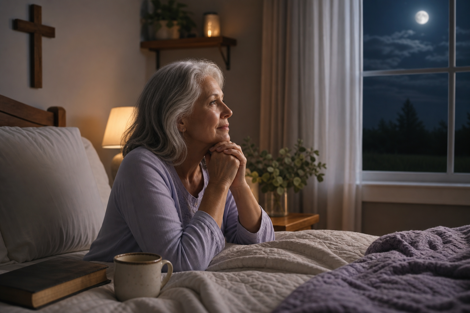 Embrace Rest: How Christians Over 50 Can Find Peace Amid Nighttime Anxiety and Racing Thoughts