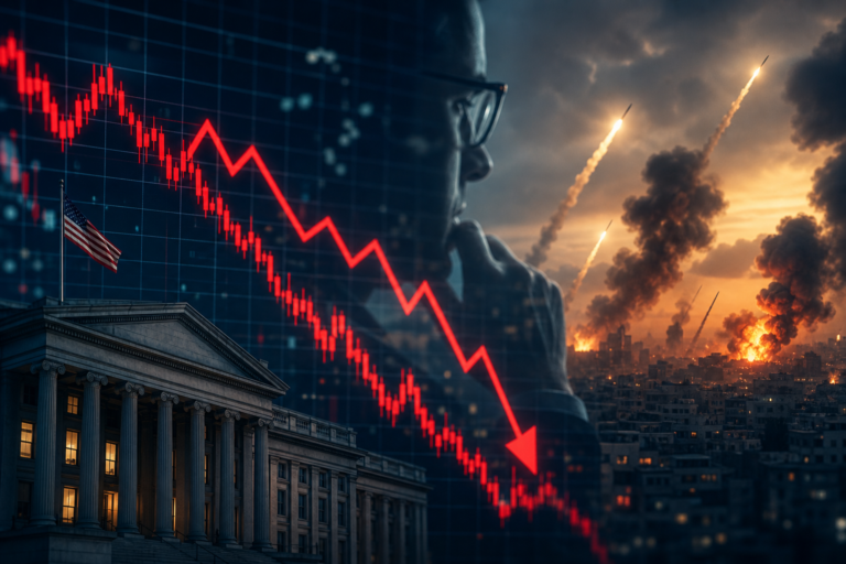 Treasury yields fall as traders weigh domestic outlook and fresh Middle East strikes