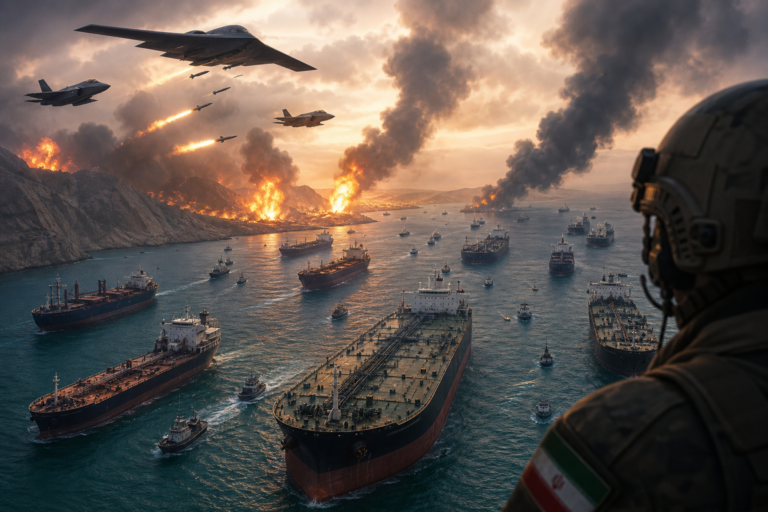 Iran War Updates: U.S. launches 7th straight day of strikes as traffic freezes up in Strait of Hormuz
