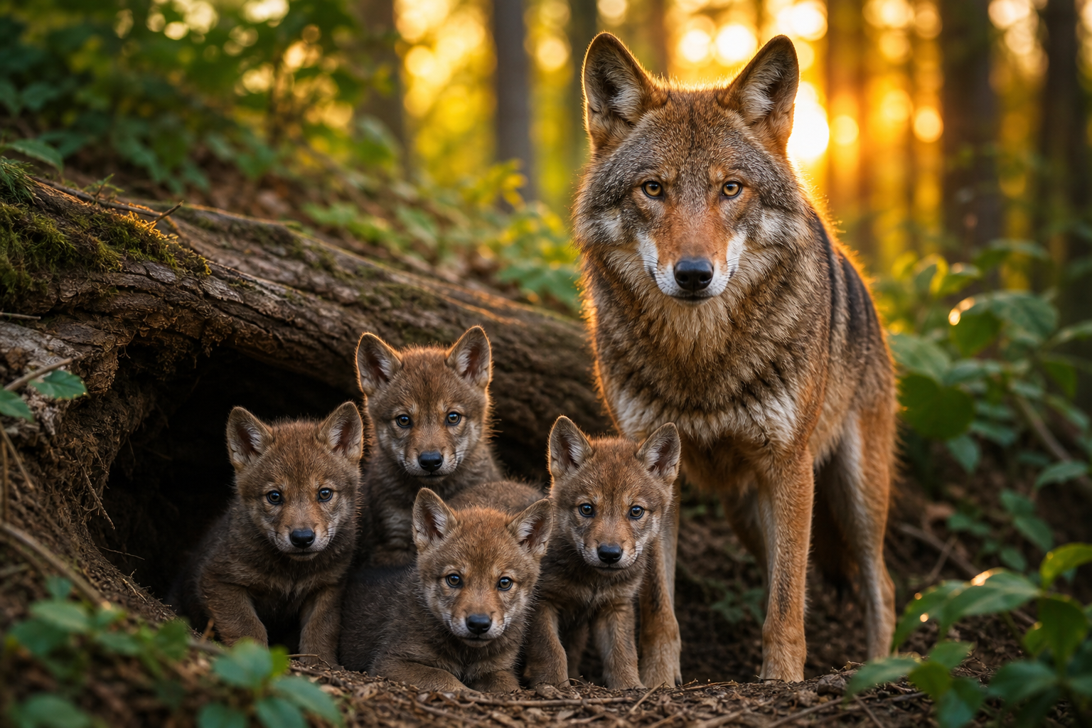 Red wolf litters bring hope of ‘incredible comeback’ for endangered animal - The Washington Post