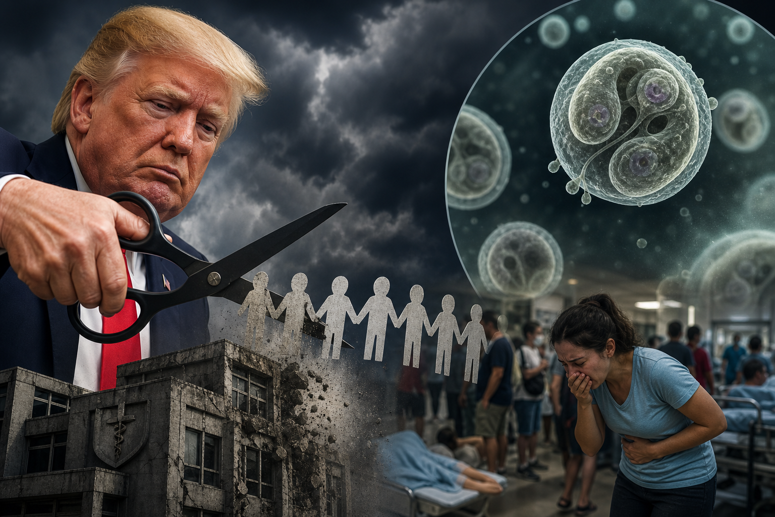 Trump’s deep public health cuts hinder response to record US cyclosporiasis outbreak | Health