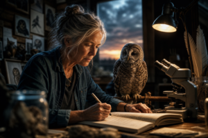 Diagnosed with Stage 4 cancer, an owl researcher kept working till the end - The Washington Post