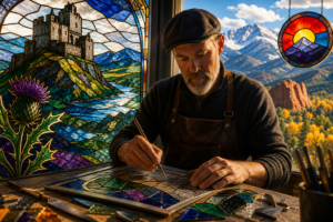 Scottish Stained Glass founder Martin Faith finds niche in Colorado